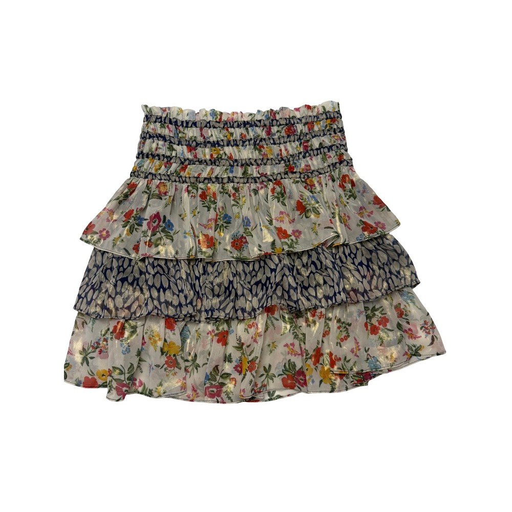 Ruffle Layered Mini Skirt Size XS